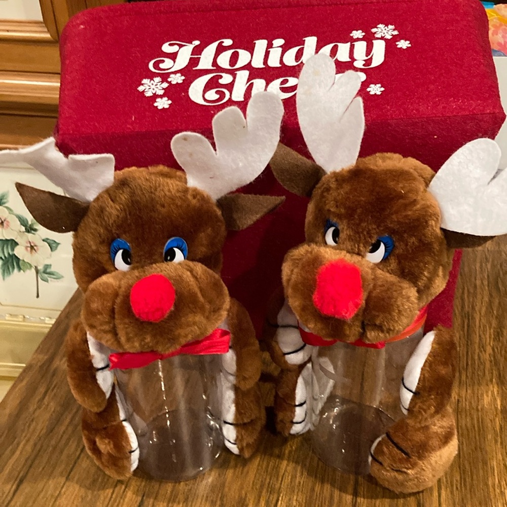 Christmas Reindeer jars